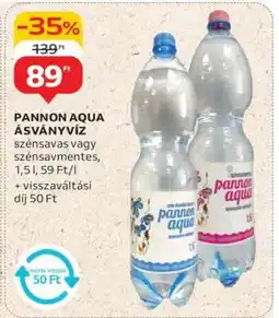 Auchan Pannon Aqua Ásványvíz ajánlat