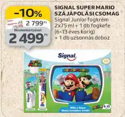 Auchan SIGNAL SUPER MARIO SZÁJÁPOLÁSI CSOMAG ajánlat