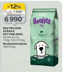 Auchan BESTIES DOG SZÁRAZ KUTYAELEDEL ajánlat