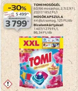 Auchan TOMI Mosógél ajánlat