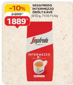 SEGAFREDO INTERMEZZO ŐRÖLT KÁVÉ
