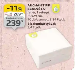 Auchan AUCHAN TIPP SZALVÉTA ajánlat