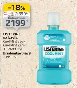 Auchan LISTERINE Szájvíz ajánlat