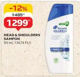 Auchan HEAD & SHOULDERS Sampon ajánlat