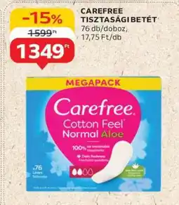 Auchan CAREFREE Tisztasági betét ajánlat