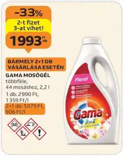Auchan Gama Mosógél ajánlat