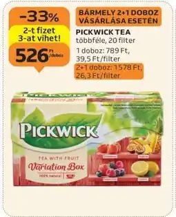 Auchan Pickwick Tea ajánlat