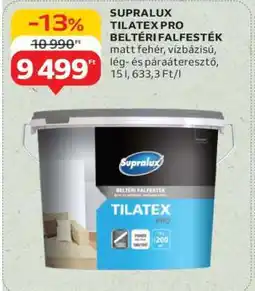 Auchan SUPRALUX TILATEX PRO BELTÉRI FALFESTÉK ajánlat