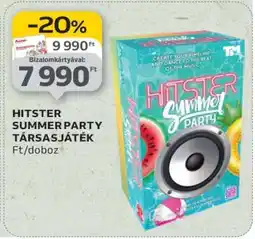 Auchan HITSTER SUMMER PARTY TÁRSASJÁTÉK ajánlat