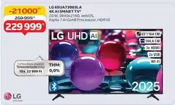 Auchan LG 65UA73003LA 4K AI Smart TV ajánlat