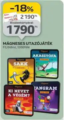 Auchan MÁGNESES UTAZÓJÁTÉK ajánlat