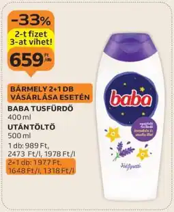 Auchan BABA Tusfürdő ajánlat