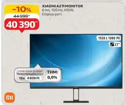 Auchan XIAOMI A27I MONITOR ajánlat