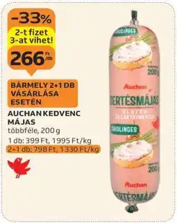 Auchan AUCHAN KEDVENC MÁJAS ajánlat
