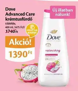 EcoFamily Dove Advanced Care Krémtusfürdő ajánlat
