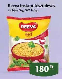 EcoFamily Reeva instant tésztaleves ajánlat