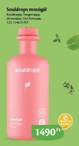 EcoFamily Souldrops mosógél ajánlat