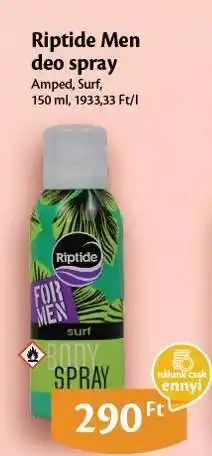 EcoFamily Riptide Men deo spray ajánlat