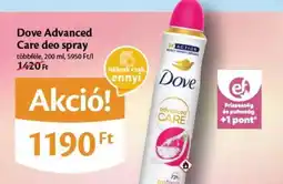 EcoFamily Dove Advanced Care deo spray ajánlat