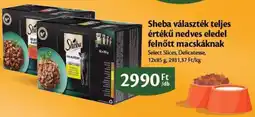 EcoFamily Sheba választék teljes értékű nedves eledel felnőtt macskáknak ajánlat