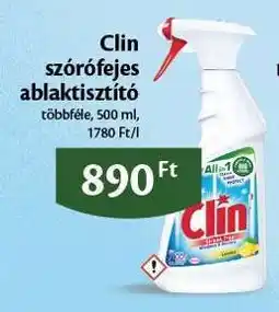 EcoFamily Clin szórófejes ablaktisztító ajánlat