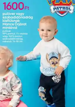 Pepco Pulóver vagy szabadidőnadrág kisfiúknak ajánlat