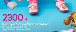 Pepco Házicipő Mancs Őrjárat mintával ajánlat