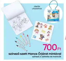 Pepco Színező szett Mancs Őrjárat mintával ajánlat