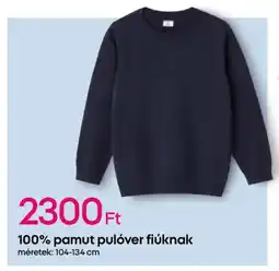 Pepco 100% pamut pulóver fiúknak ajánlat