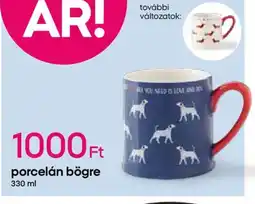 Pepco Porcelán bögre ajánlat