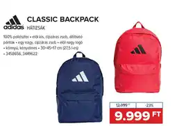 Hervis Adidas Classic backpack ajánlat