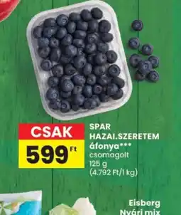 Spar Spar Hazai Szeretem Áfonya ajánlat
