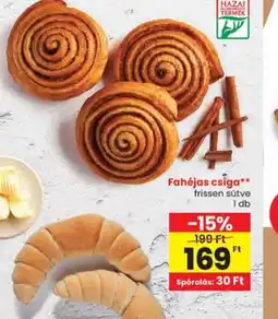 Spar Fahéjas csiga ajánlat