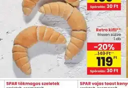 Spar Retro kifli ajánlat