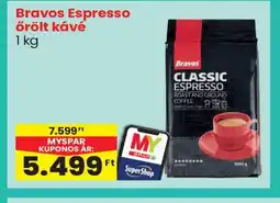 Spar Bravos Espresso őrölt kávé ajánlat