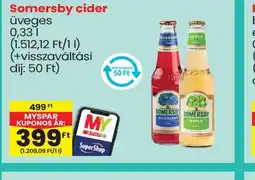 Spar Somersby cider ajánlat