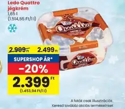 Spar Ledo Quattro Jégkrém ajánlat