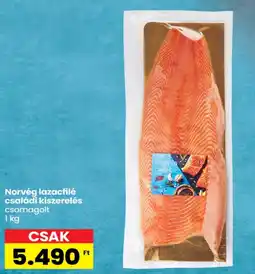 Spar Norvég lazacfilé ajánlat