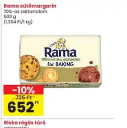 Spar Rama sütőmargarin ajánlat