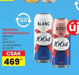 Spar 1664 Blanc, 1664 Rosé búzasör ajánlat