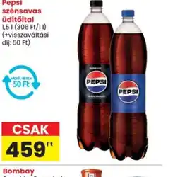 Spar Pepsi szénsavas üdítőital ajánlat