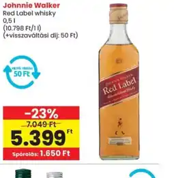 Spar Johnnie Walker Red Label whisky ajánlat