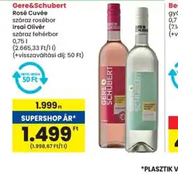 Spar Gere SUPERSHOP ÁR⭑Schubert Rosé Cuvée ajánlat