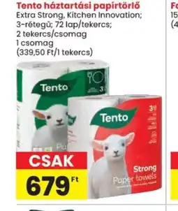 Spar Tento háztartási papírtörlő ajánlat