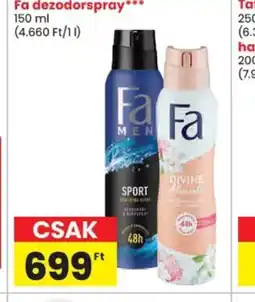 Spar Fa dezodorspray ajánlat
