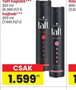 Spar Taft hajlakk ajánlat