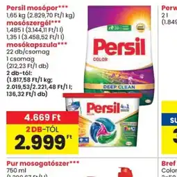 Spar Persil mosszer ajánlat