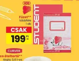 Spar ICO Füzet ajánlat