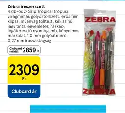 Tesco Zebra írszerszett ajánlat