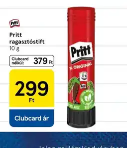 Tesco Pritt ragasztstift ajánlat